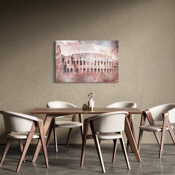 Tablou - Carte poștală de epocă a orașului N⁰2 (90x60 cm)