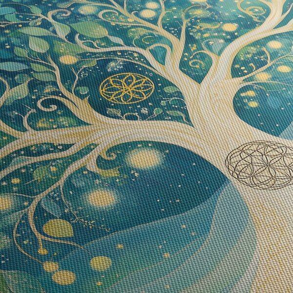 Tablou – Arbore magic cu spirale (90x60 cm)