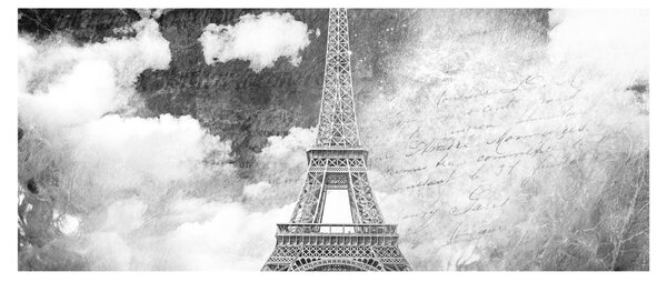 Tablou - Carte poștală de epocă a orașului N⁰3 (120x50 cm)