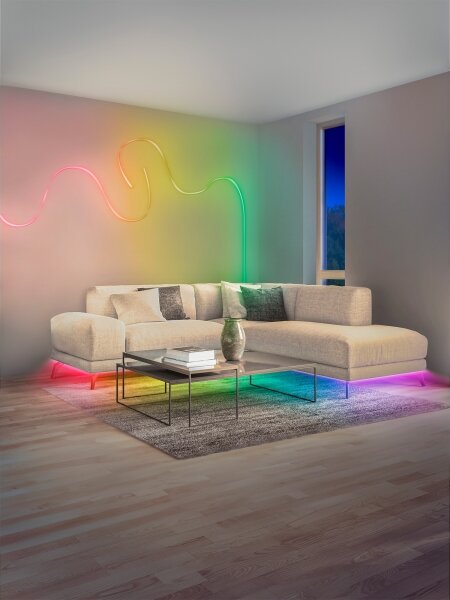 Osram - bandă LED RGBW reglabilă de exterior SMART+ MAGIC 3m LED/14W/230V Wi-Fi + telecomandă