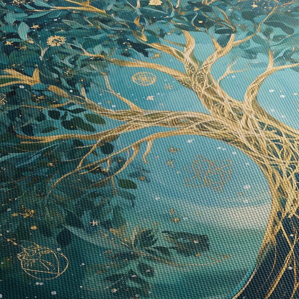 Tablou – Arborele vieții în univers (120x50 cm)