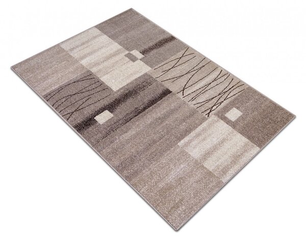 Covor Living Dormitor, Model Mira 24120 120 , Dreptunghiular, Bej Maro Dreptunghi, 160x230