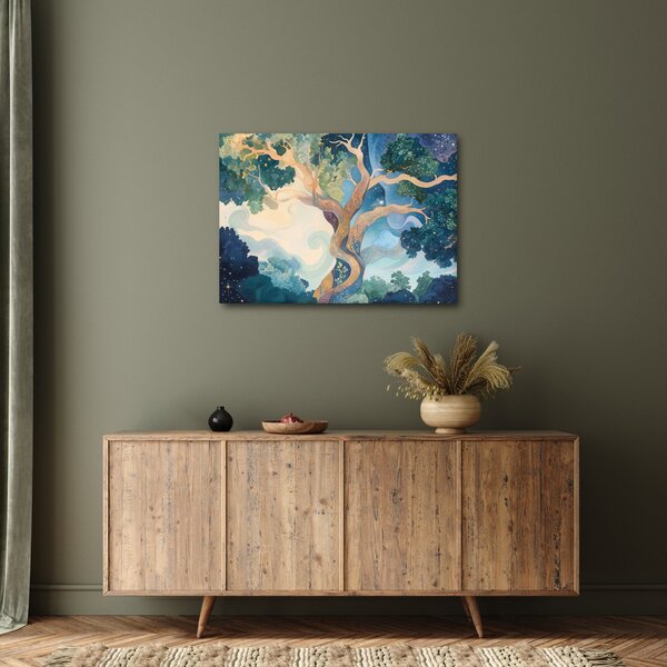Tablou – Arbore cosmic (70x50 cm)