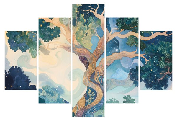 Tablou – Arbore cosmic (150x105 cm)