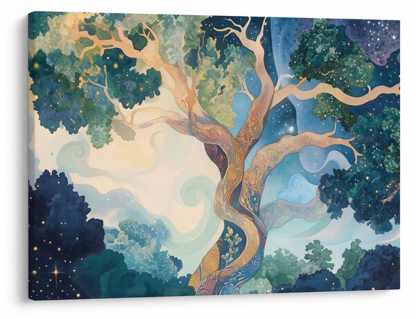Tablou – Arbore cosmic (70x50 cm)