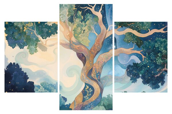 Tablou – Arbore cosmic (90x60 cm)