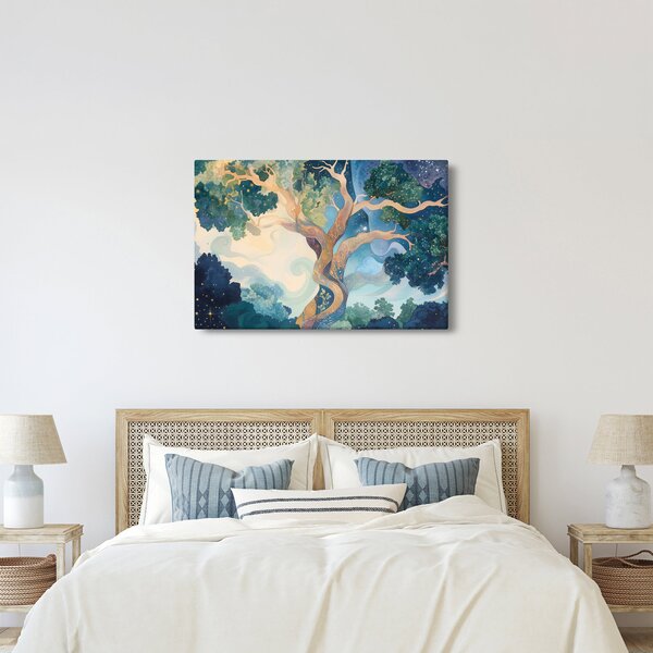 Tablou – Arbore cosmic (90x60 cm)