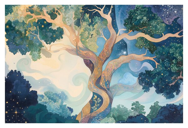 Tablou – Arbore cosmic (90x60 cm)