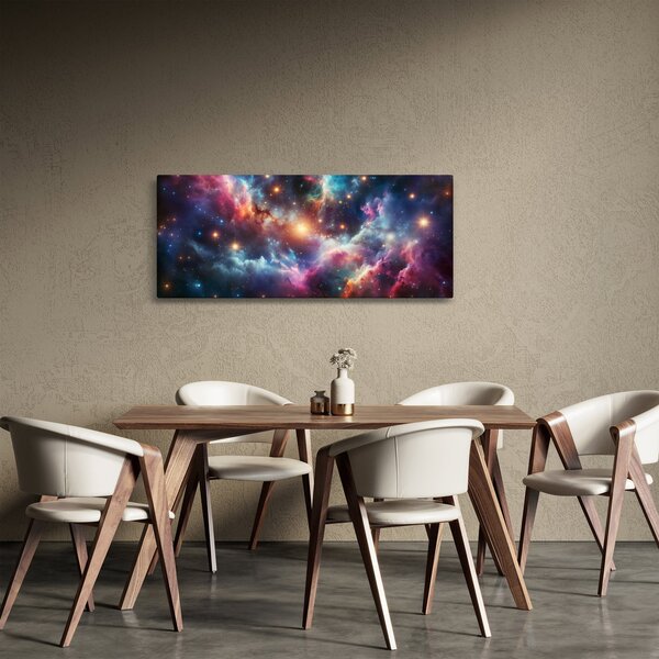 Tablou - Univers întunecat (120x50 cm)