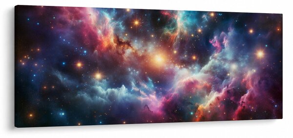 Tablou - Univers întunecat (120x50 cm)