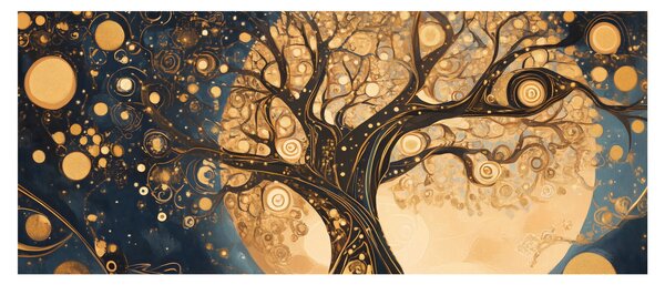 Tablou – Arbore suprarealist (120x50 cm)