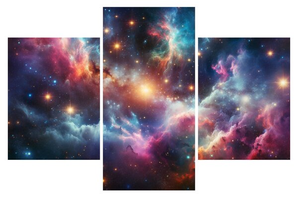 Tablou - Univers întunecat (90x60 cm)