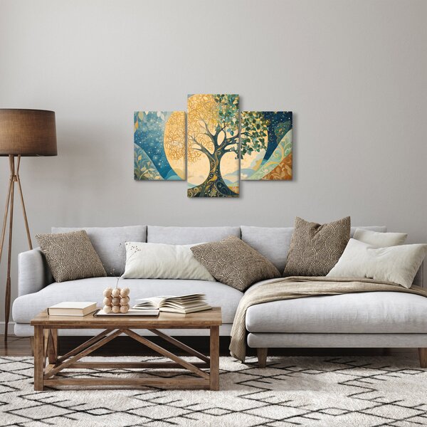 Tablou – Arborele vieții în lună (90x60 cm)