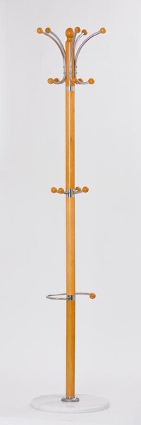 Cuier din lemn, Wes13 Arin, Ø38xH179 cm