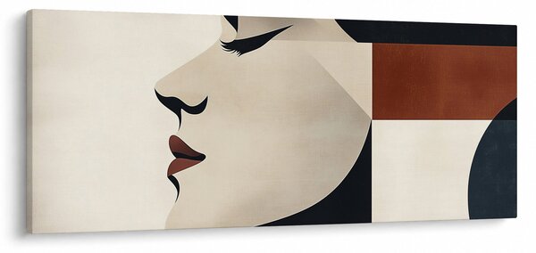 Tablou - Femeie din profil (120x50 cm)