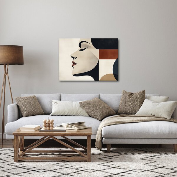 Tablou - Femeie din profil (70x50 cm)