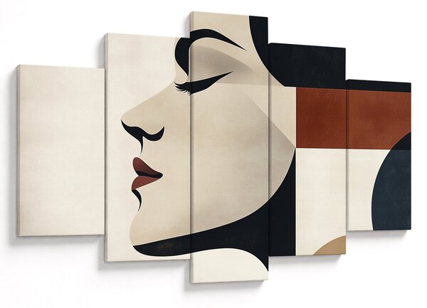 Tablou - Femeie din profil (150x105 cm)