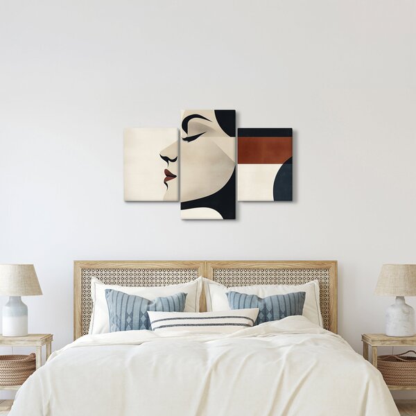 Tablou - Femeie din profil (90x60 cm)