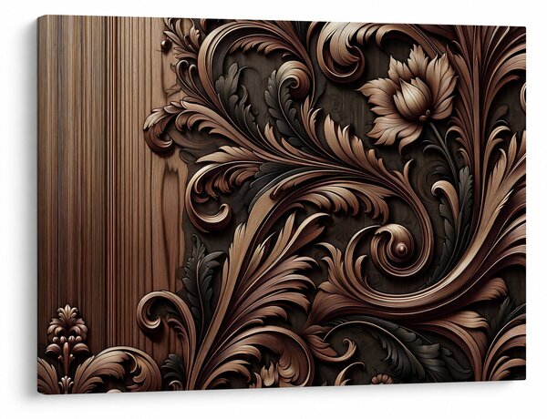 Tablou - Model din lemn (70x50 cm)