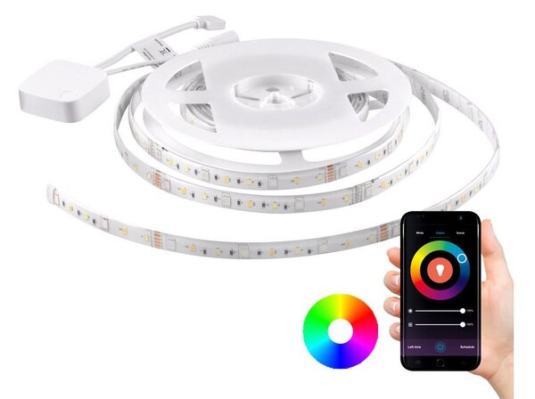 RGB LED Bandă dimmabilă Wi-fi + funcție muzicală LED/20W 5 m Tuya