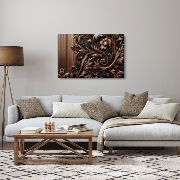 Tablou - Model din lemn (90x60 cm)