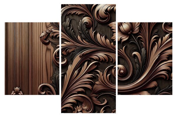 Tablou - Model din lemn (90x60 cm)