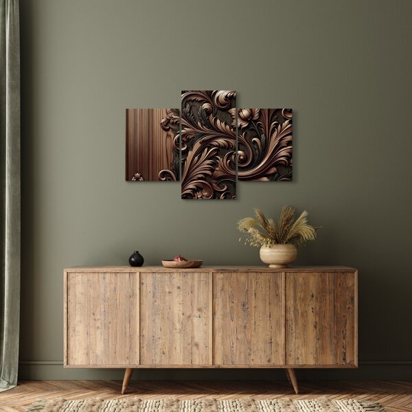 Tablou - Model din lemn (90x60 cm)