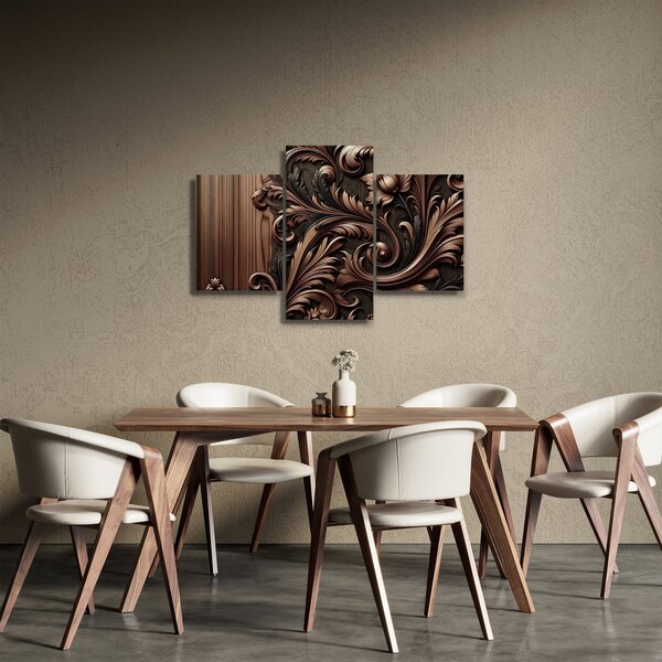 Tablou - Model din lemn (90x60 cm)