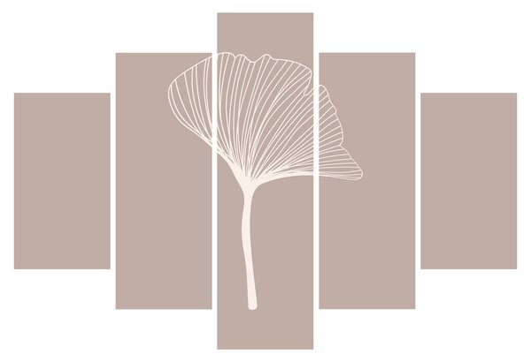 Tablou - Frunze bej N⁰5 (150x105 cm)