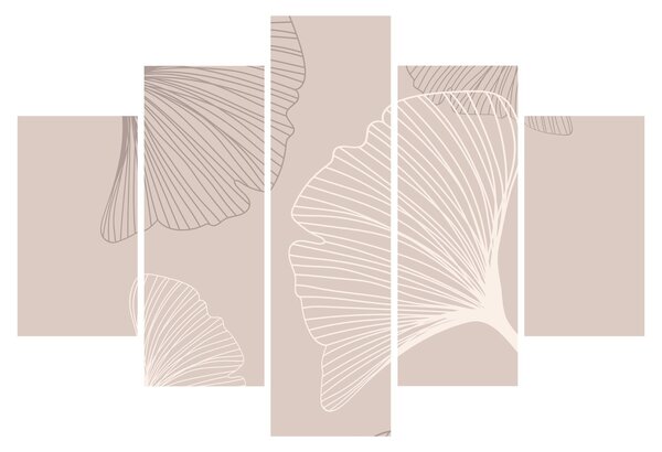 Tablou - Frunze bej N⁰6 (150x105 cm)