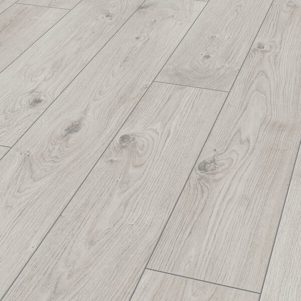 Parchet laminat 12 mm, stejar everest alb, Kronotex Mammut 3179, clasa trafic intens 33, AC5, 1845 x 188 mmm