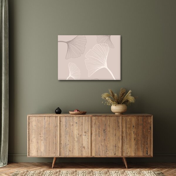 Tablou - Frunze bej N⁰6 (70x50 cm)