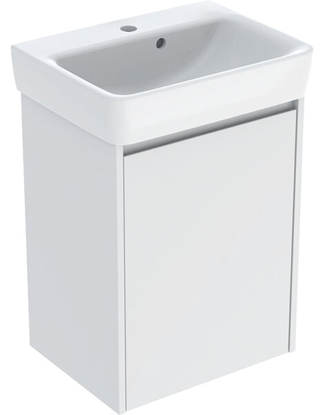 Geberit Selnova Square lavoar cu dulap 50 cm alb 504.132.00.1