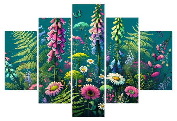 Tablou - Flori de câmp (150x105 cm)