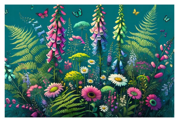 Tablou - Flori de câmp (90x60 cm)