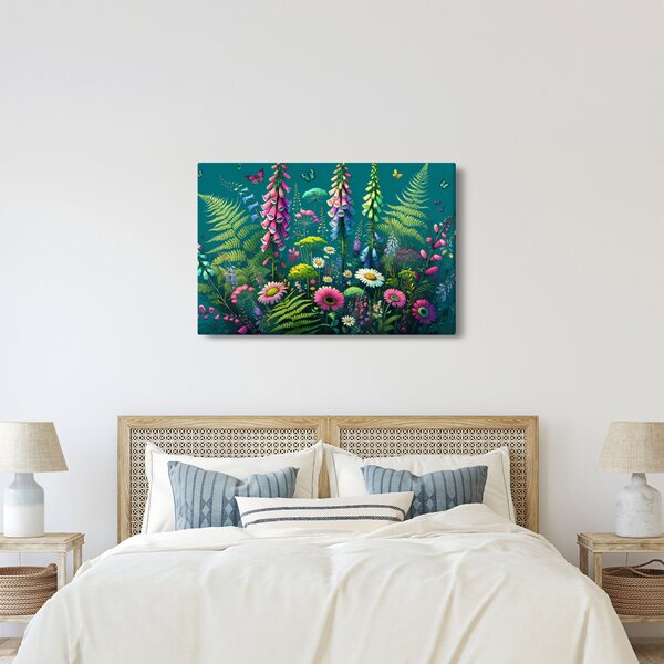 Tablou - Flori de câmp (90x60 cm)