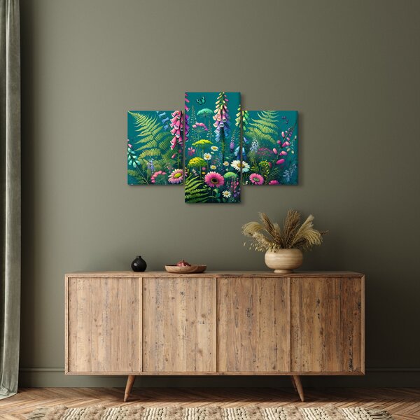 Tablou - Flori de câmp (90x60 cm)