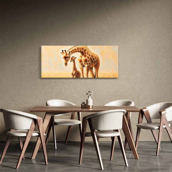Tablou - Girafe (120x50 cm)