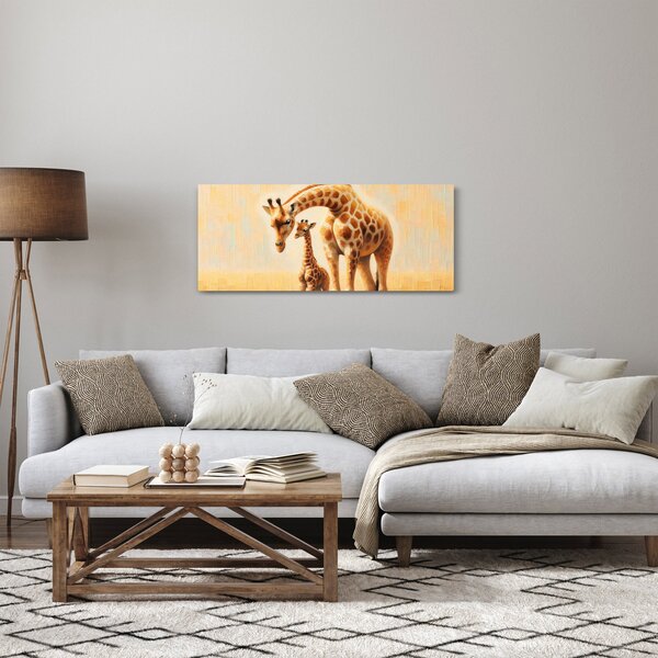 Tablou - Girafe (120x50 cm)