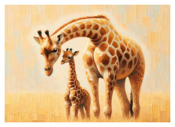 Tablou - Girafe (70x50 cm)