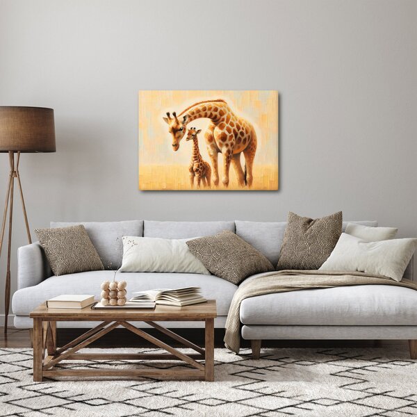 Tablou - Girafe (70x50 cm)