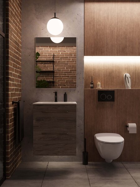 Geberit Selnova Premium vas wc cu capac soft-close agăţat fără margine cu spălare turbionară alb lucios 503.197.00.1