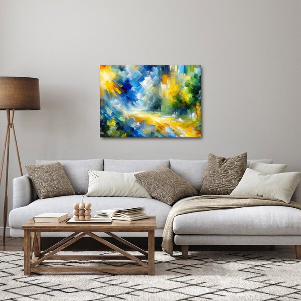 Tablou - Zi însorită abstractă (70x50 cm)