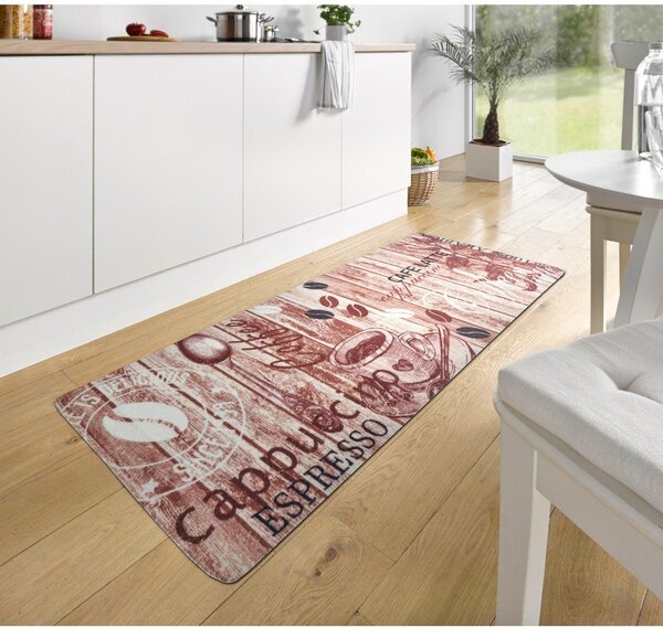 Covor tip traversă de bucătărie Hanse Home Delicious Coffee, 67x180 cm, maro