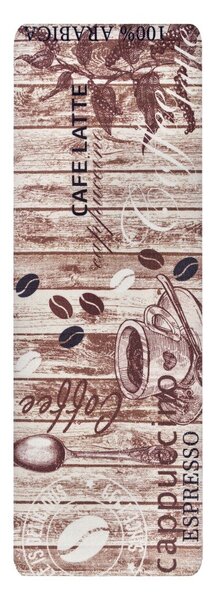 Covor tip traversă de bucătărie Hanse Home Delicious Coffee, 67x180 cm, maro
