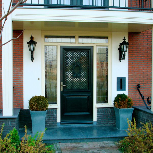 K.S. Verlichting Aplică de exterior Diana, negru, reglabil, Transparent, Metal