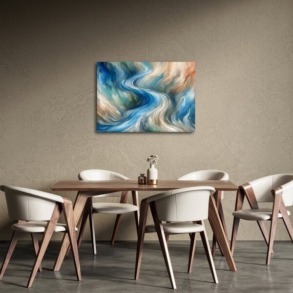 Tablou - Curent abstract (70x50 cm)
