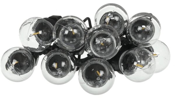 Retlux- Ghirlandă decorativă LED pentru exterior GIRLANDA G45 10xE27/230V 8m IP44 alb cald