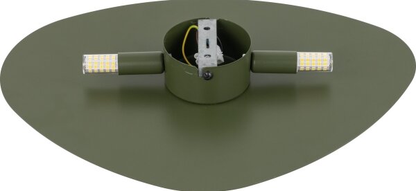 Aplică STONE 2xG9/8W/230V 30x39 cm verde