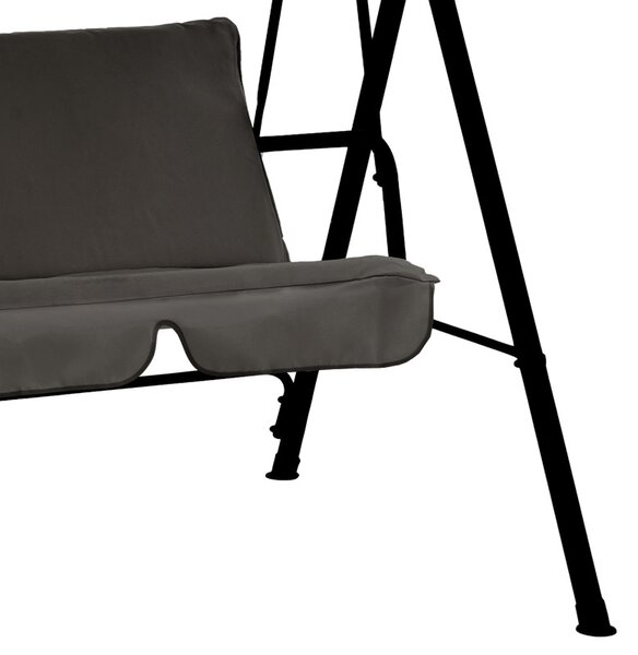 Balansoar de Gradina Model Globo, Gri/Negru, 170x110x153 cm
